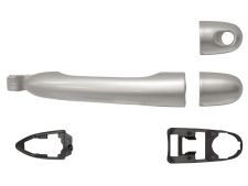 Maneta de puerta exterior Renault Koleos 2008-2011 plata / trasera izquierda