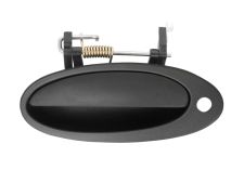 Maneta de puerta exterior Renault Laguna 1994-1998 negra / con agujero llave / delantera izquierda