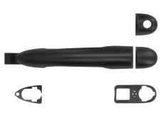Maneta de puerta exterior Renault Modus 2004-2008 negra / delantera izquierda