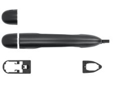 Maneta de puerta exterior Renault Scenic 2006-2009 negra trasera derecha