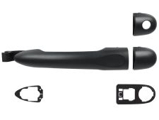 Maneta de puerta exterior Renault Scenic 2012-2013 negra / trasera izquierda