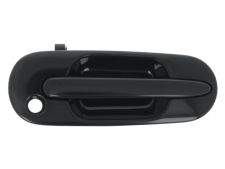 Maneta de puerta exterior Rover 400 1995-2000 negra lisa / con agujero llave / delantera derecha