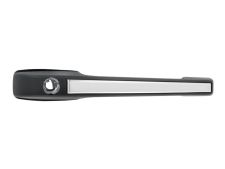 Maneta de puerta exterior Volkswagen Golf ii 1988-1992 negra con inserto cromado / con agujero llave / delantera derecha