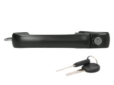 Maneta de puerta exterior Volkswagen Golf iii 1992-1997 negra / con llave / delantera izquierda
