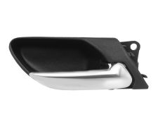 Maneta de puerta interior Bmw Serie 3 (e46) 2001-2005 con palanca cromada / base negra / trasera derecha
