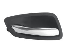 Maneta de puerta interior Bmw Serie 3 (e92-e93) 2010-2013 coupe / cabrio / con palanca satinada / base negra / delantera izquierda