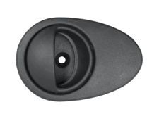 Maneta de puerta interior Chevrolet Matiz 2005-2005 negra / trasera derecha