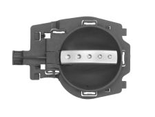 Maneta de puerta interior Citroen C2 2008-2010 con palanca plata / base gris / delantera izquierda