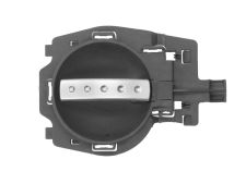 Maneta de puerta interior Citroen C3 Pluriel 2003-2010 con palanca plata / base gris / delantera derecha