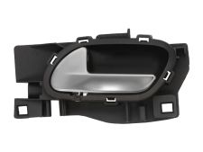 Maneta de puerta interior Citroen C4 Picasso 2006-2010 con palanca plata / base negra / trasera izquierda