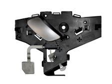 Maneta de puerta interior Citroen C5 2000-2005 con palanca plata / base negra / delantera derecha