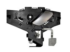 Maneta de puerta interior Citroen C5 2000-2005 con palanca plata / base negra / delantera izquierda