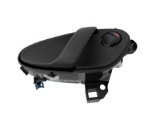 Maneta de puerta interior Citroen Xsara 2000-2005 negra / trasera izquierda