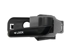 Maneta de puerta interior Fiat Doblo 2006-2010 negra / delantera derecha