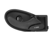 Maneta de puerta interior Ford Focus 1998-2001 con palanca negra / base negra / trasera derecha