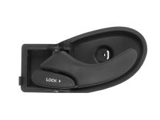 Maneta de puerta interior Ford Transit 2000-2006 negra / delantera izquierda