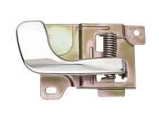 Maneta de puerta interior Mitsubishi Pajero 1997-2000 con palanca cromada / trasera izquierda