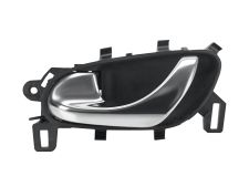 Maneta de puerta interior Nissan X-Trail 2014-2017 con palanca cromada / base negra / trasera izquierda