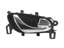 Maneta de puerta interior Nissan X-Trail 2017-2022 con palanca cromada / base negra / trasera derecha