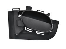 Maneta de puerta interior Peugeot 206 1998-2008 negra / delantera izquierda