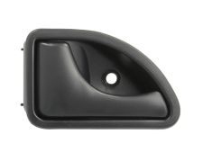Maneta de puerta interior Renault Kangoo 2003-2007 negra / 6mm / delantera izquierda
