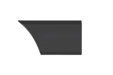 Moldura aleta Nissan Nv400 2011-2021 trasera / chasis corto-medio (l1-l2) / izquierda