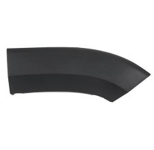 Moldura aleta Peugeot Boxer 2014-> delantera / parte delantera / heavy / negra / derecha