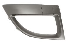Moldura antiniebla Renault Scenic 2009-2012 parachoques delantero / gris plata / derecha