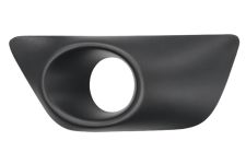 Moldura Dacia Sandero 2013-2017 parachoques delantero / con antinieblas / negra / modelo stepway / izquierda