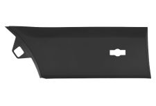 Moldura lateral Ford Transit 2014-2019 trasera / chasis largo / con agujero piloto / negra / derecha