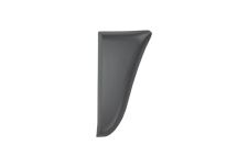Moldura lateral Peugeot Boxer 2014-> trasera / chasis corto (l1) / gris / izquierda