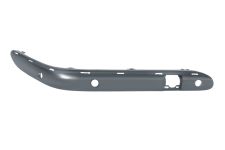 Moldura Mercedes Clase C (w203) 2000-2004 parachoques delantero / con agujeros perfil cromado / con sensor / derecha