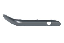 Moldura Mercedes Clase C (w203) 2000-2004 parachoques delantero / derecha