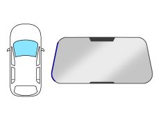 Moldura parabrisas Ford Mondeo 2010-2014 4/5 puertas / familiar / delantera / izquierda