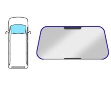 Moldura parabrisas Ford Transit 1994-2000 delantera / forma de u