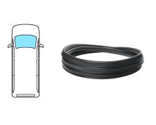 Moldura parabrisas Ford Transit 1994-2000 delantera / rollo 25 m
