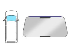 Moldura parabrisas Ford Transit 2000-2006 delantera / superior
