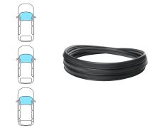 Moldura parabrisas Volkswagen Bora 1997-2005 3/5 puertas / familiar / delantera / superior (rollo 15m)