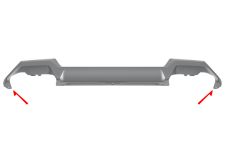 Moldura parachoques Citroen C3 Aircross 2020-2024 delantera / inferior / gris plata / modelo ripcurl