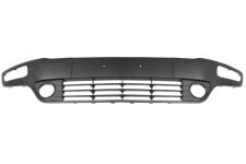 Moldura parachoques Fiat Punto Evo 2009-2012 delantera / con antinieblas / negra carbon / central