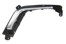 Moldura Peugeot 308 2011-2013 parachoques delantero / cromada / izquierda