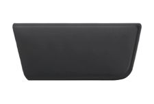 Moldura puerta Peugeot Boxer 2014-> delantera / negra / derecha