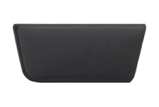 Moldura puerta Peugeot Boxer 2014-> delantera / negra / izquierda