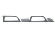 Moldura rejilla Dacia Duster 2013-2018 frente / cromada / inferior / derecha