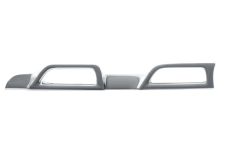 Moldura rejilla Dacia Duster 2013-2018 frente / cromada / inferior / izquierda