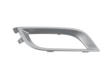 Moldura rejilla Mazda 3 2009-2011 parachoques delantero / gris plata / derecha
