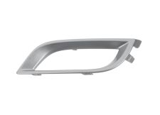 Moldura rejilla Mazda 3 2009-2011 parachoques delantero / gris plata / izquierda