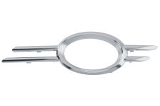 Moldura rejilla Mercedes Clase E (w211) 2006-2009 parachoques delantero / modelo avantgarde / cromada / izquierda