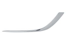Moldura rejilla Opel Astra j 2013-2015 parachoques delantero / cromada / izquierda