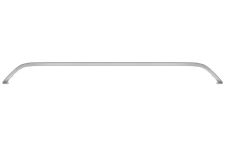 Moldura spoiler Smart Fortwo 2012-2014 parachoques trasero / gris plata